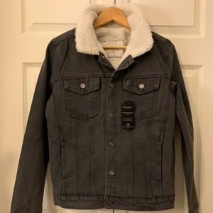 Blakey Sherpa Lined Denim Jacket